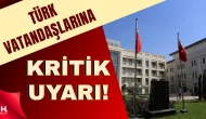 Bağdat Büyükelçiliği'nden Türk Vatandaşlara Seyahat Uyarısı
