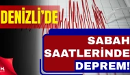 Buldan’da 4.0 Büyüklüğünde Deprem Çevre İlçelerde de Hissedildi