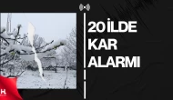 Nisan’da Kar Sürprizi: 20 İl İçin Yoğun Kar Uyarısı