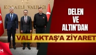 Emniyet ve Jandarma Komutanından Vali Aktaş’a Ziyaret