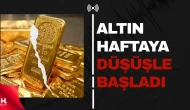 Altın Piyasasında Yeni Haftaya Düşüşle Başlangıç