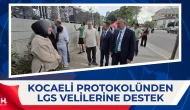 Vali Aktaş ve Başkan Büyükakın’dan LGS Velilerine Moral Ziyareti