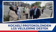 Vali Aktaş ve Başkan Büyükakın’dan LGS Velilerine Moral Ziyareti