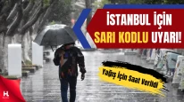 İstanbul İçin Sarı Kodlu Uyarı! Sağanak ve Fırtına Geliyor