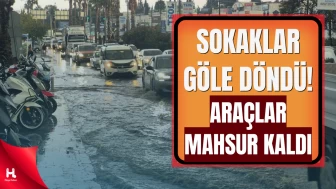 Muğla’da Sağanak Yağış Felaketi: Araçları Suya Gömdü