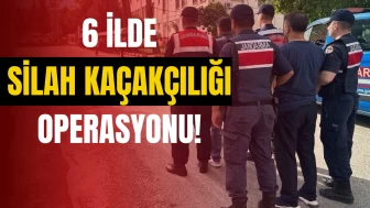6 İlde Silah Kaçakçılığı Operasyonu: 119 Şüpheli Yakalandı