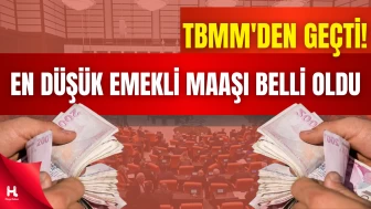 Meclis Genel Kurulu’nda Kabul Edildi: En Düşük Maaş 20 Bin TL Oldu