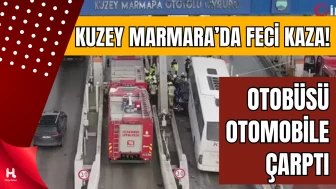 Kuzey Marmara Otoyolu’nda Gişelerinde Feci Kaza: 2 ölü 1 yaralı