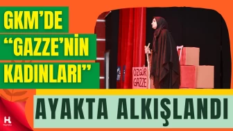 “Gazze’nin Kadınları” GKM Sahnesinde İzleyiciyle Buluştu