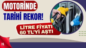Gece Yarısı Zammı: Motorin Fiyatları 60 TL’nin Üzerinde