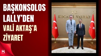 Başkonsolos Michael Lally, Vali İlhami Aktaş’ı Ziyaret Etti