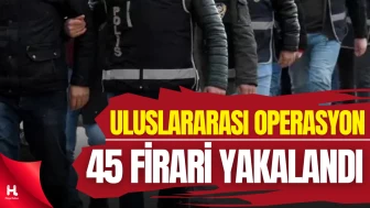 Uluslararası Operasyonla 45 Suçlu Türkiye’ye İade Edildi