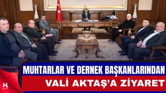 Kandıralı Muhtarlar ve Dernek Başkanları Vali Aktaş’la Buluştu