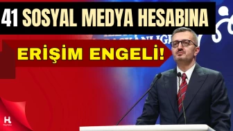 Burhanettin Duran Açıkladı: 41 Hesaba Erişim Engeli Geldi