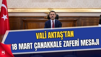 Aktaş’tan Çanakkale Zaferi’nin 111. Yılına Anlamlı Mesaj
