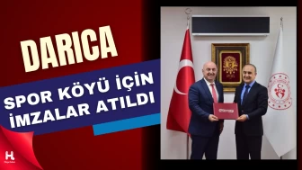 Gençlere Büyük Müjde: Darıca Spor Köyü Projesi Hayata Geçiyor