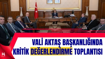 Değerlendirme Toplantısı, Vali Aktaş Başkanlığında Yapıldı