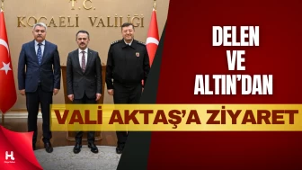 Emniyet ve Jandarma Komutanından Vali Aktaş’a Ziyaret