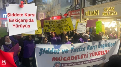 Gebze Eskiçarşı'da Şiddetle Mücadele' de Birlik Yürüyüşü