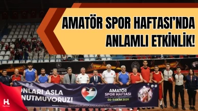 Vali Aktaş, Amatör Spor Haftası Basketbol Gösteri Müsabakasına Katıldı
