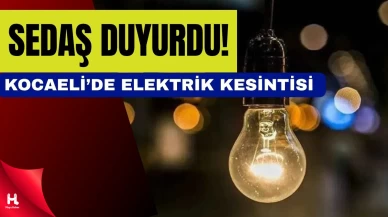 Kocaeli’de Bugün 7 İlçede Elektrikler Kesilecek!