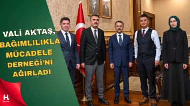 Kocaeli Bağımlılıkla Mücadele Derneği Vali Aktaş'ı Ziyaret Etti