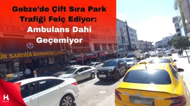 Atatürk Caddesi’nde Çifte Park Kaosu