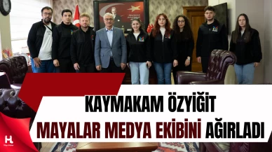 Mayalar Medya A.Ş. ve MayaHaber.com Ekibini Makamında Kabul Etti