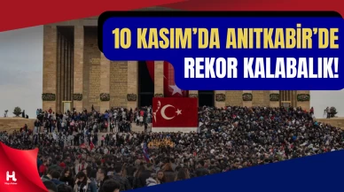 Anıtkabir’e 10 Kasım’da rekor ziyaretçi sayısı