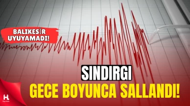 Sındırgı’da 4,9’luk Deprem! Ardından Üç Sarsıntı Daha Meydana Geldi