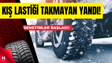 Kış Lastiği Zorunluluğu Başladı: İşte Cezalar