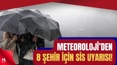 Karabük, Amasya ve Diğer 6 Şehir İçin sis uyarısı!