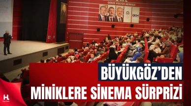Başkan Büyükgöz’den Minik Sinemaseverlere Hafta Sonu Sürprizi