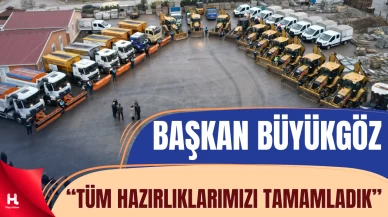 Karla Mücadelede 425 Personel ve 73 Araç Görev Başında