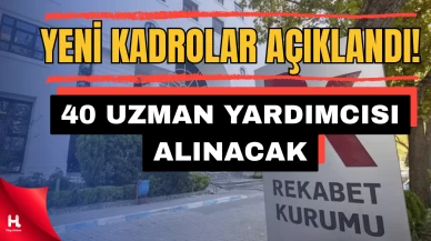Rekabet Kurumu’nda 40 Yeni Uzman Yardımcısı Kadrosu Açıldı