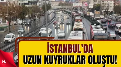 İstanbul’da Metrobüs Arızası Nedeniyle Trafik Durdu