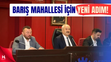 Barış Mahallesi Yol Aksı Düzenlemesi Kabul Edildi