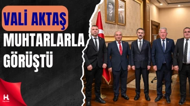 Kandıra Mahalle Muhtarlarından Vali Aktaş’a Ziyaret