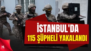 İstanbul’da DEAŞ Operasyonu: 115 Şüpheli Yakalandı