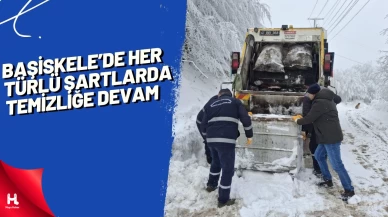 Başiskele’de Her Türlü Şartlarda Temizliğe Devam