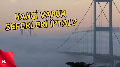 İstanbul’da Yoğun Sis! Boğaz’da Trafik Askıya Alındı Ulaşım Felç Oldu!