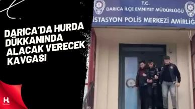 Darıca’da Hurda Dükkanında Alacak Verecek Kavgası