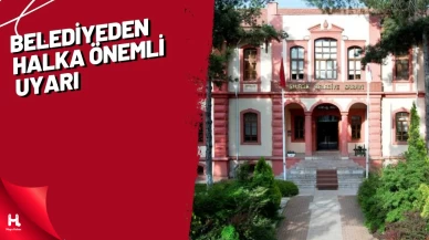 Bilecik Belediyesi’nden vatandaşlara çağrı