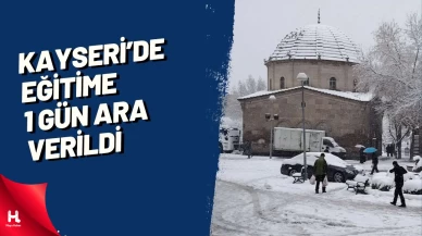 Kayseri'de Kar Tatili: 6 Şubat'ta Eğitime 1 Gün Ara Verildi