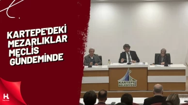 Kartepe'deki mezarlıklar meclis gündeminde