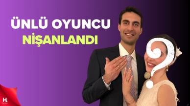 Ünlü Oyuncu Sade Bir Tören İle Nişanladı