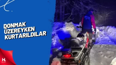 Donmak Üzereyken Kurtarıldılar