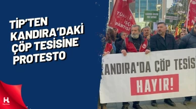 TİP, Kandıra’da Yapılmak İstenen Atık Tesisini Protesto Etti