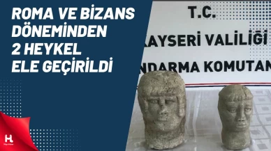 Roma Ve Bizans Dönemine Ait Heykeller Orada Bulundu