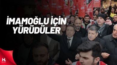 İzmit'te İmamoğlu İçin Yürüdüler
